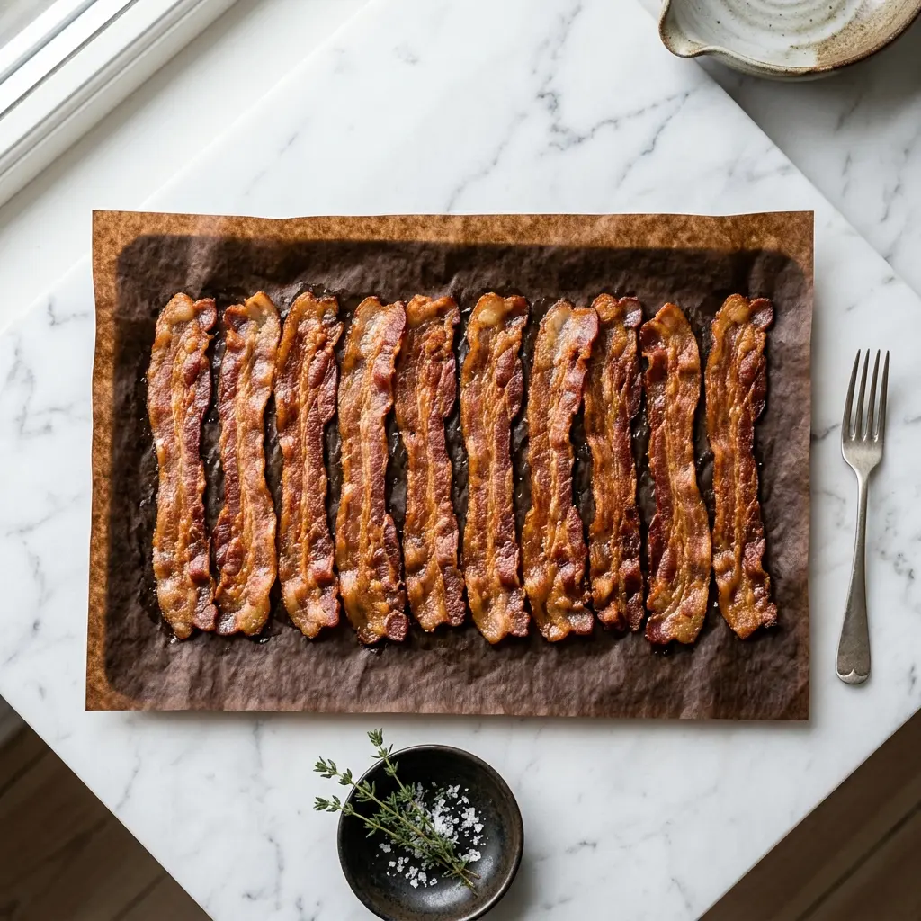 Foto del piatto pronto: Bacon al forno