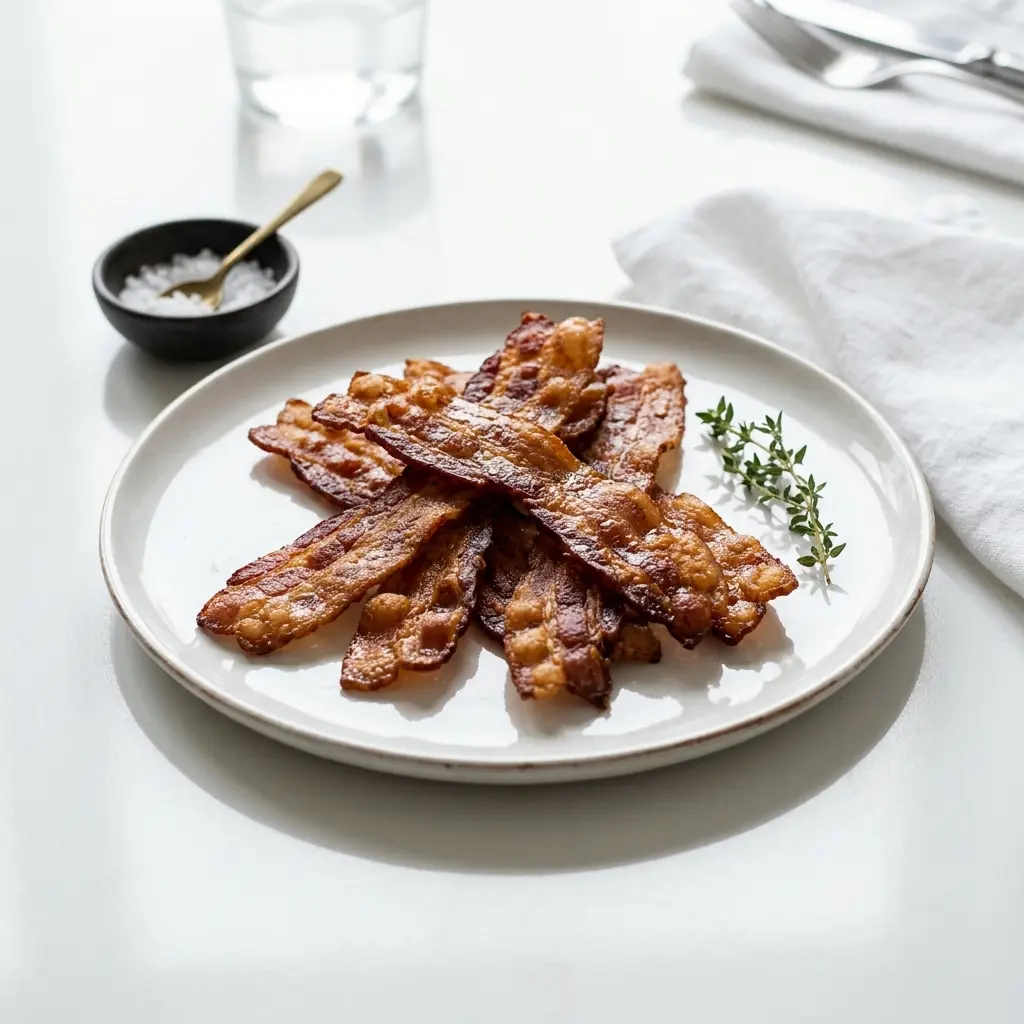 Foto del piatto pronto: Bacon saltato