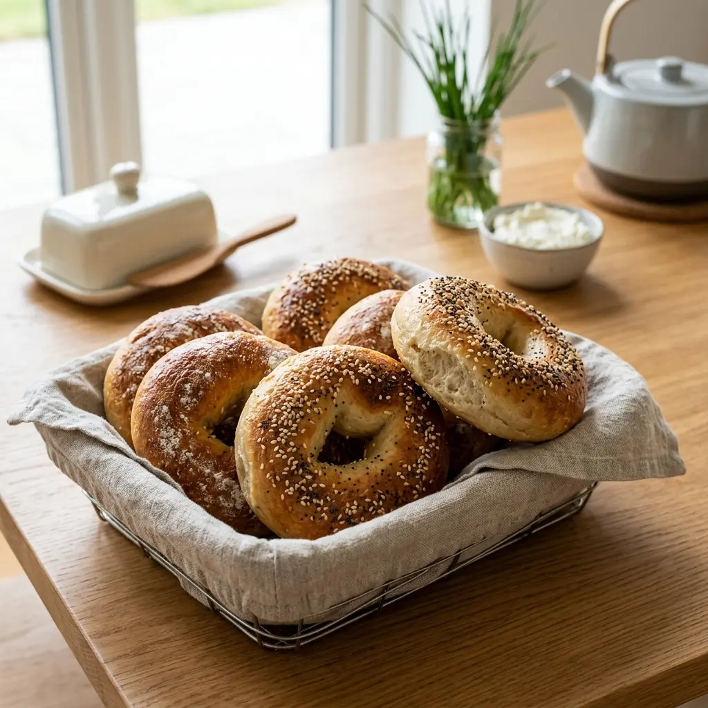 Foto del piatto pronto: Bagel fatti in casa