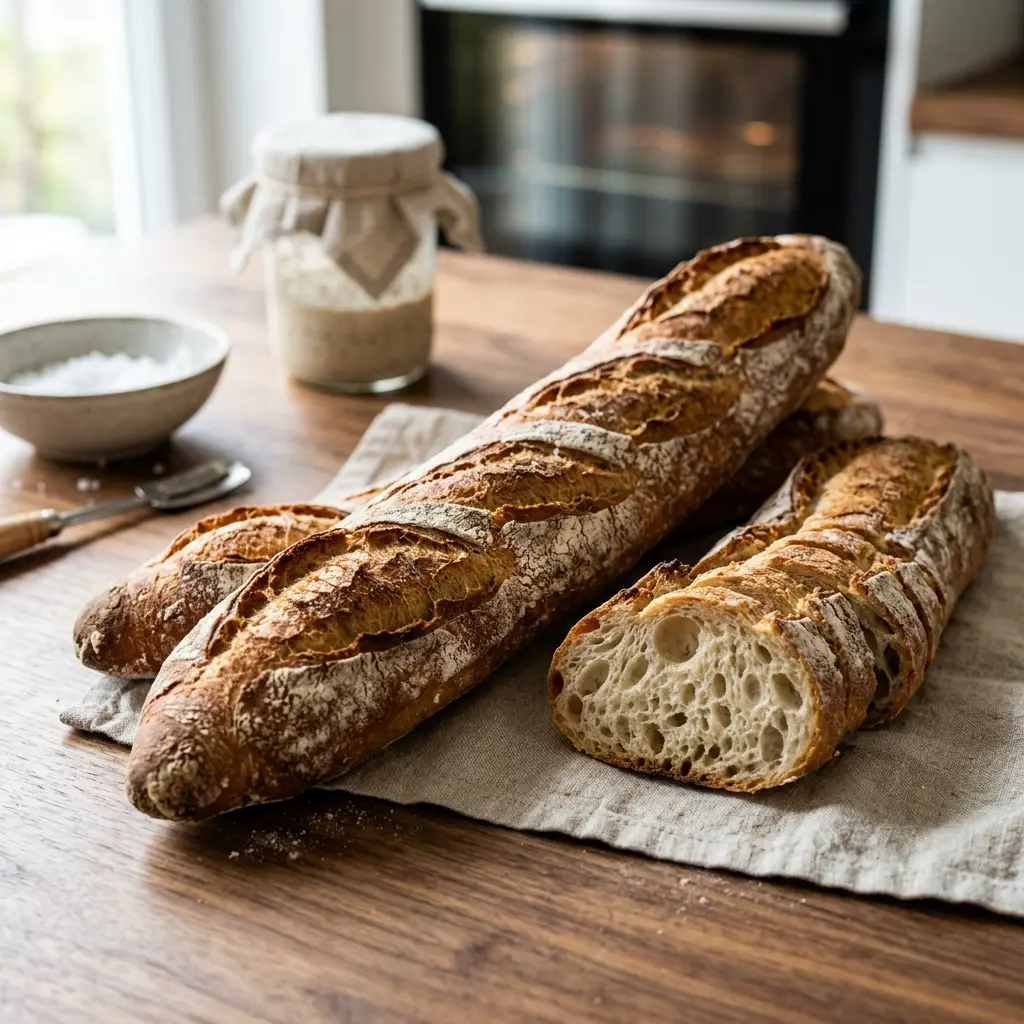 Foto del pane o prodotto da forno: Baguette