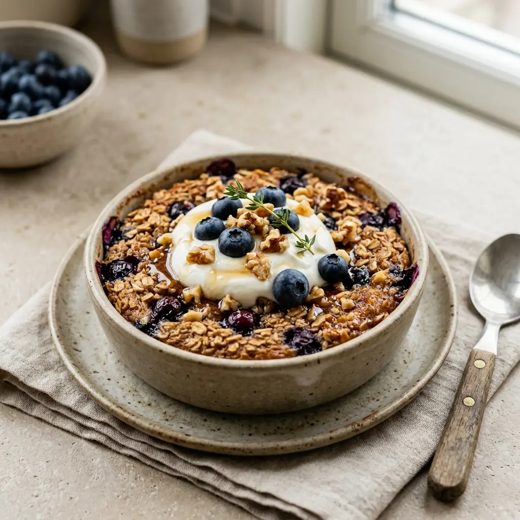 Foto del piatto pronto: Baked oats