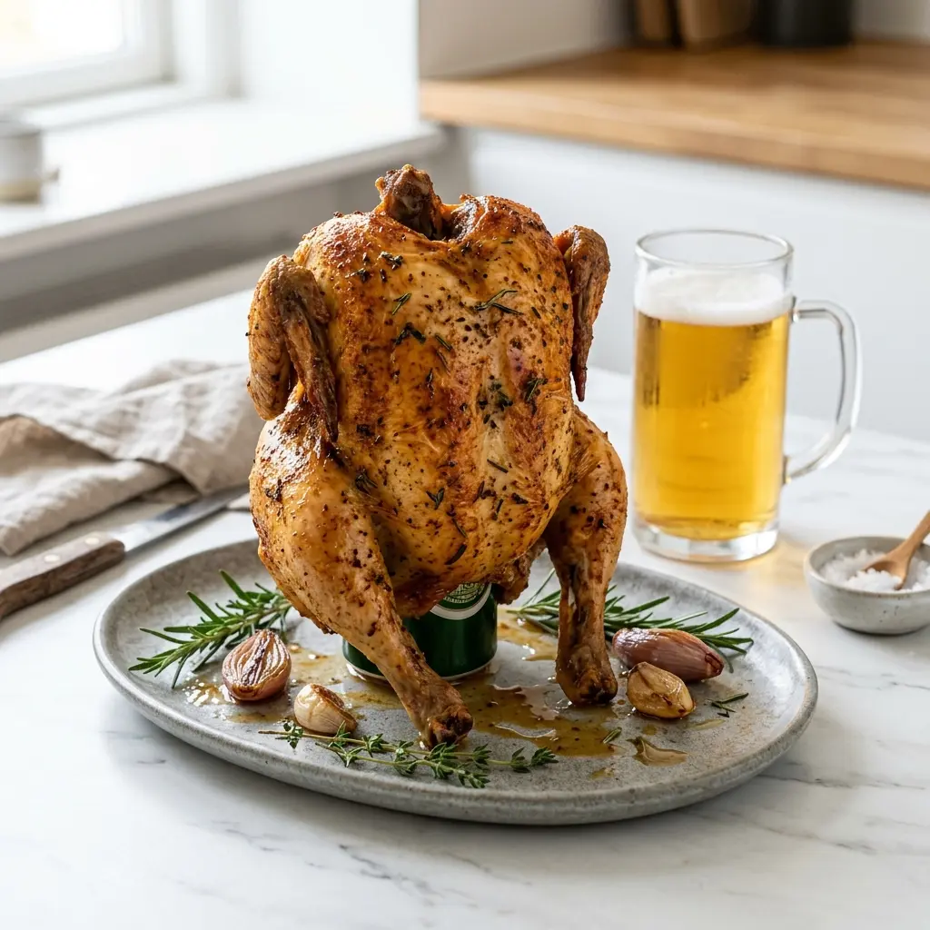 Foto del piatto pronto: Beer can chicken