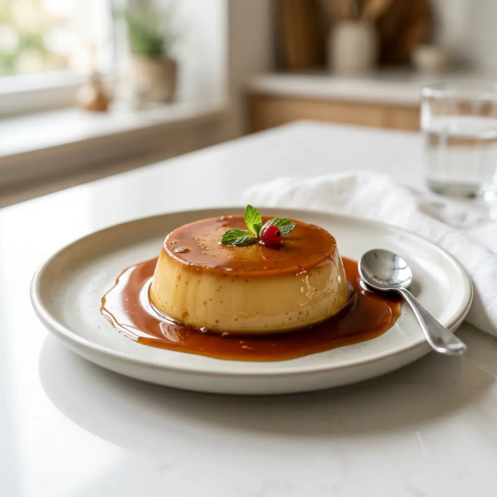 Foto del dessert pronto: Budino al caramello