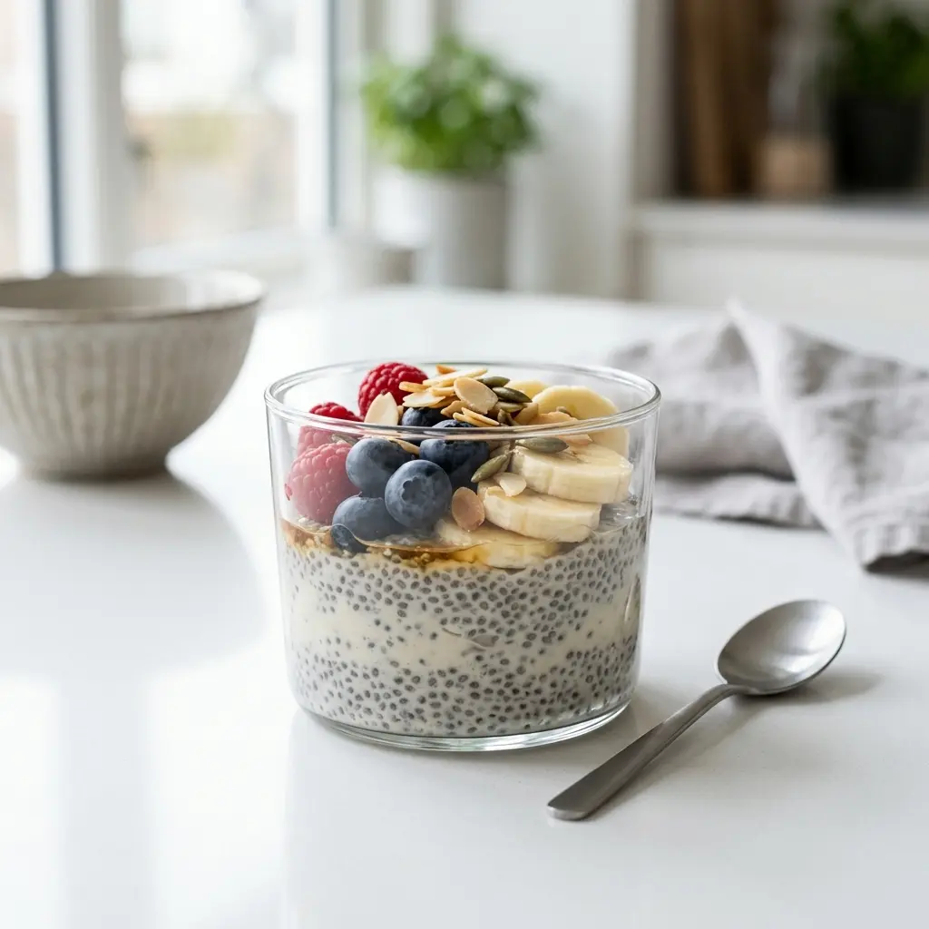 Foto del dessert pronto: Budino di chia