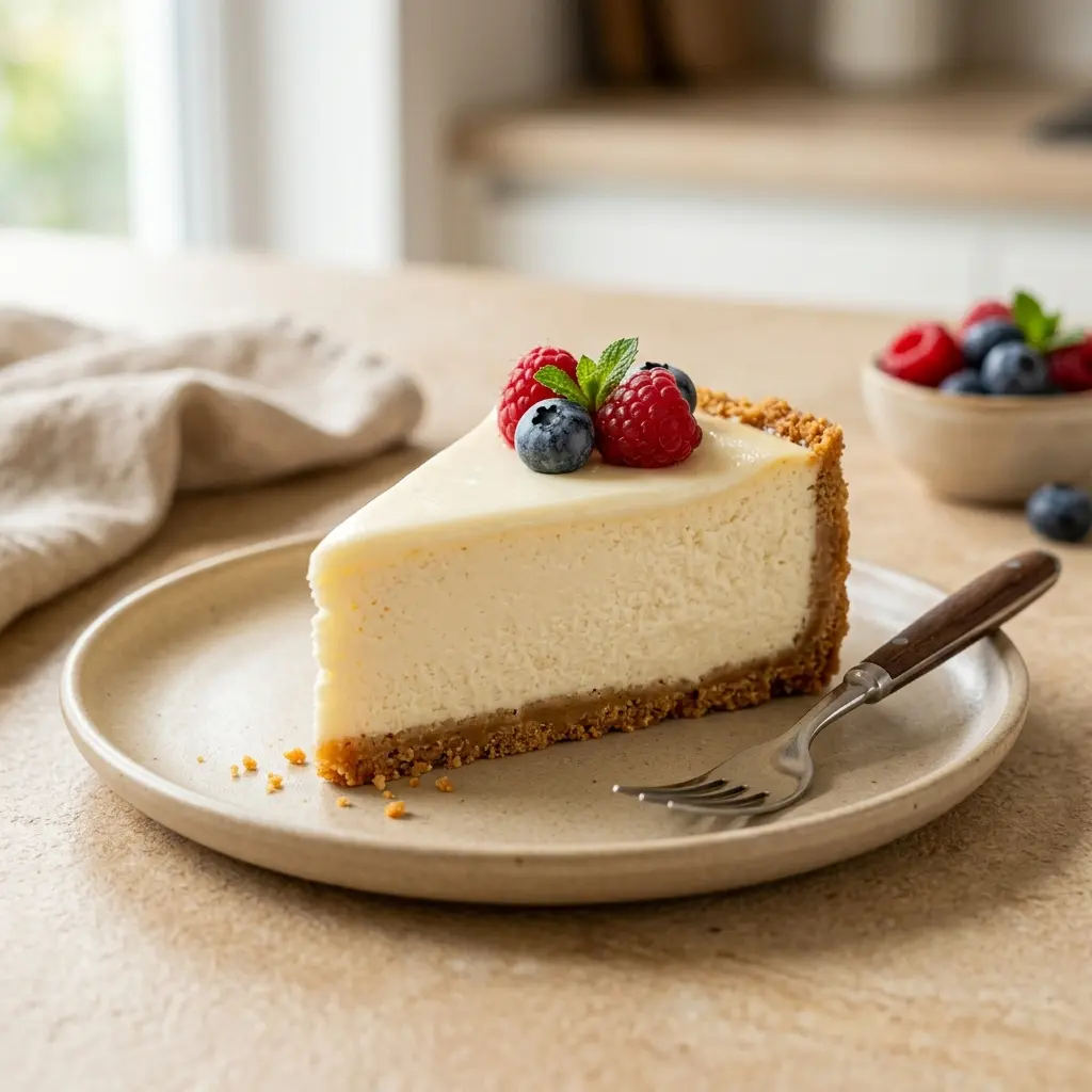 Foto del dessert pronto: Cheesecake