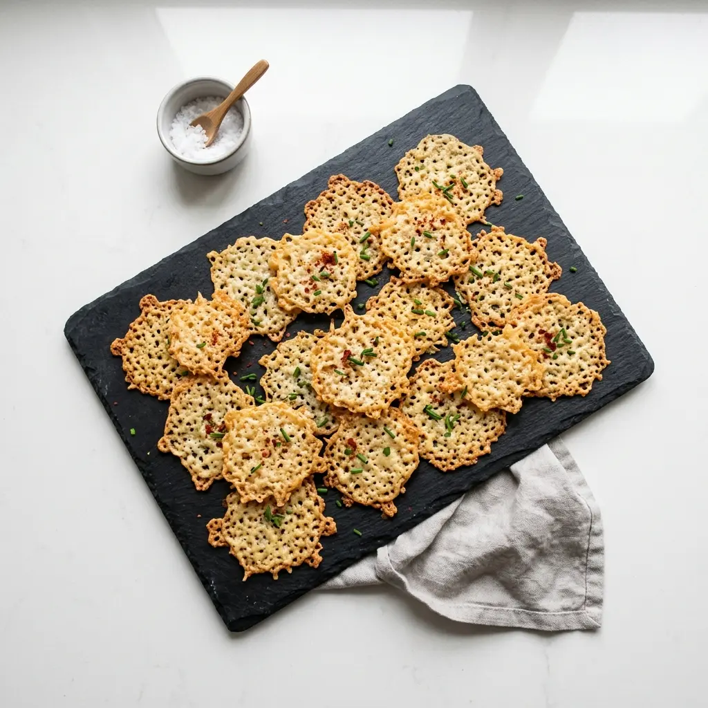Foto del piatto pronto: Chips di formaggio
