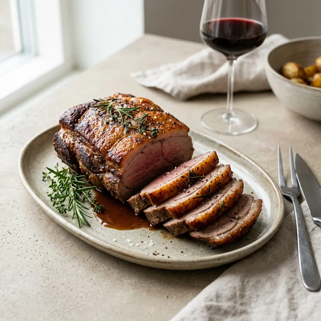 Foto del piatto pronto: Codone d'agnello al forno