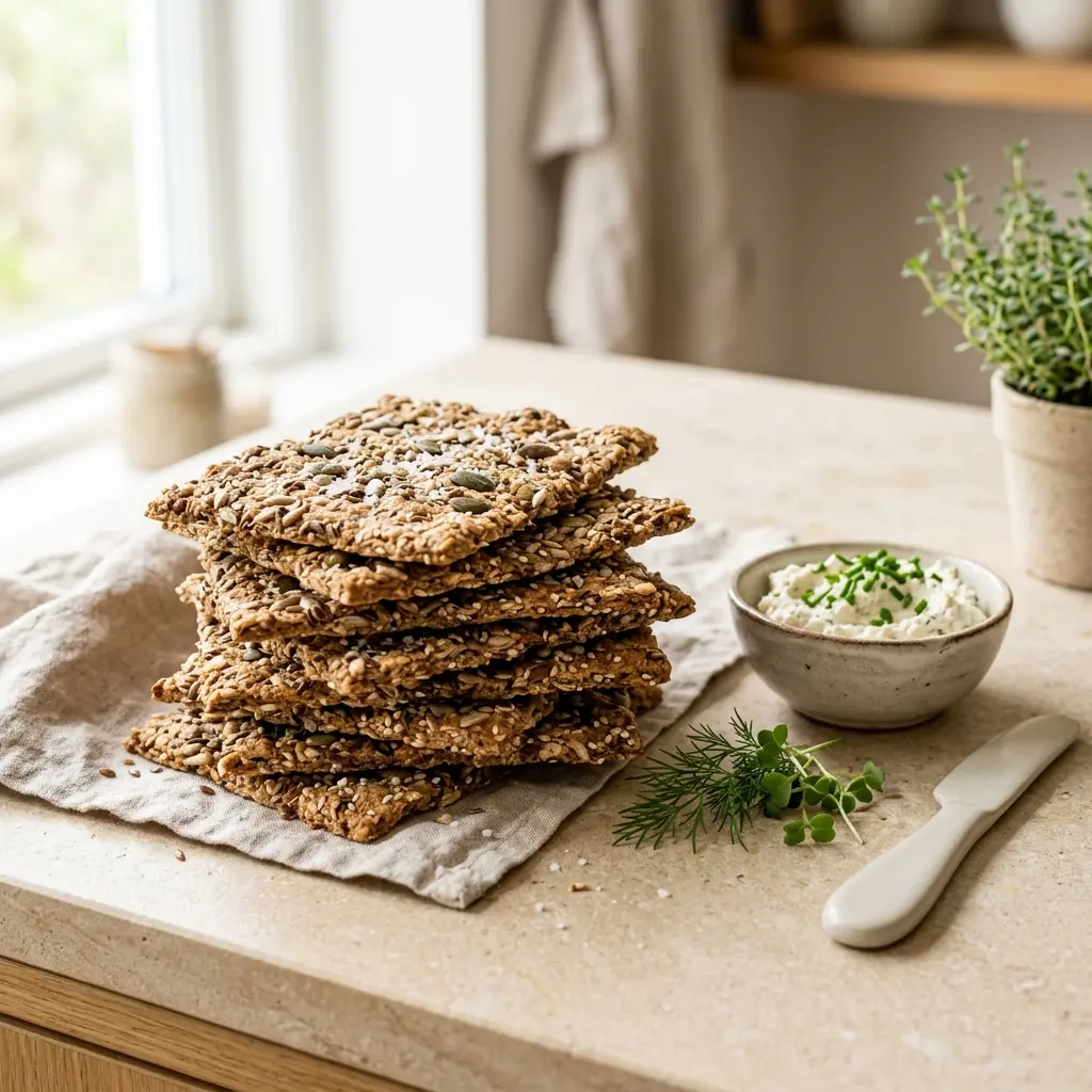 Foto del pane o prodotto da forno: Cracker di segale