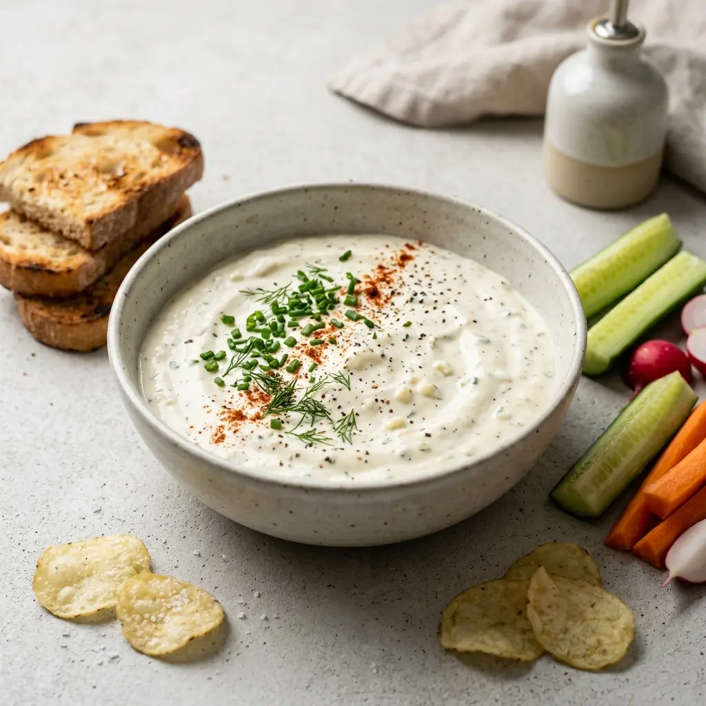 Foto della salsa, del dressing o del condimento: Dip all'aglio