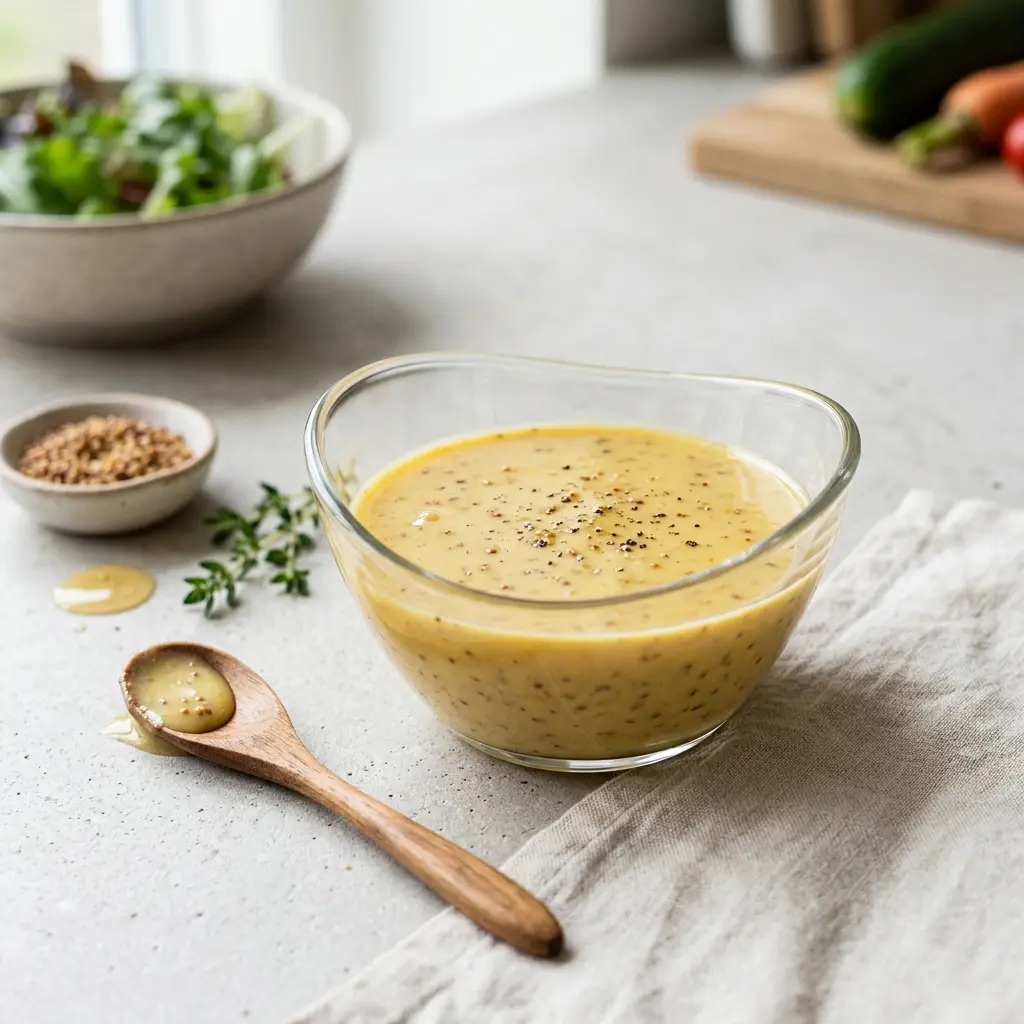 Foto della salsa, del dressing o del condimento: Dressing miele e senape