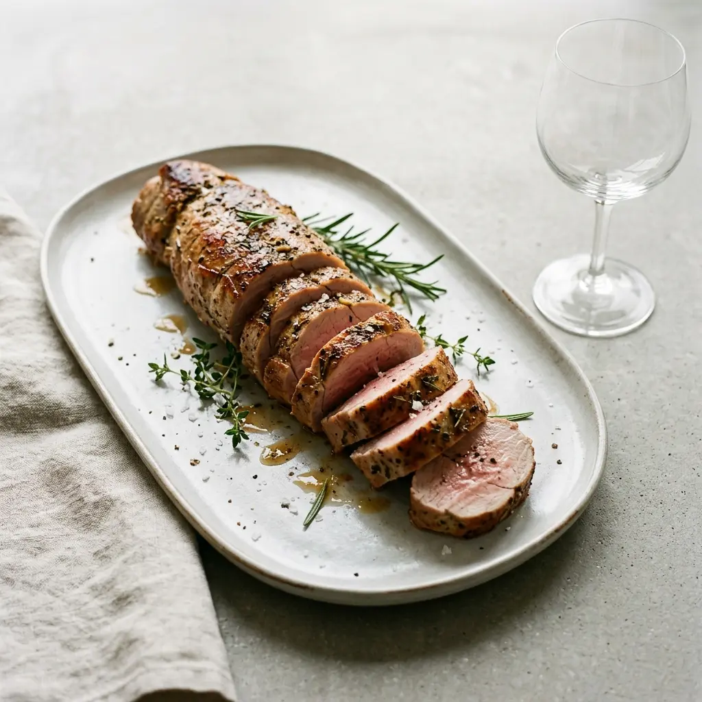 Foto del piatto pronto: Filetto di maiale intero arrosto