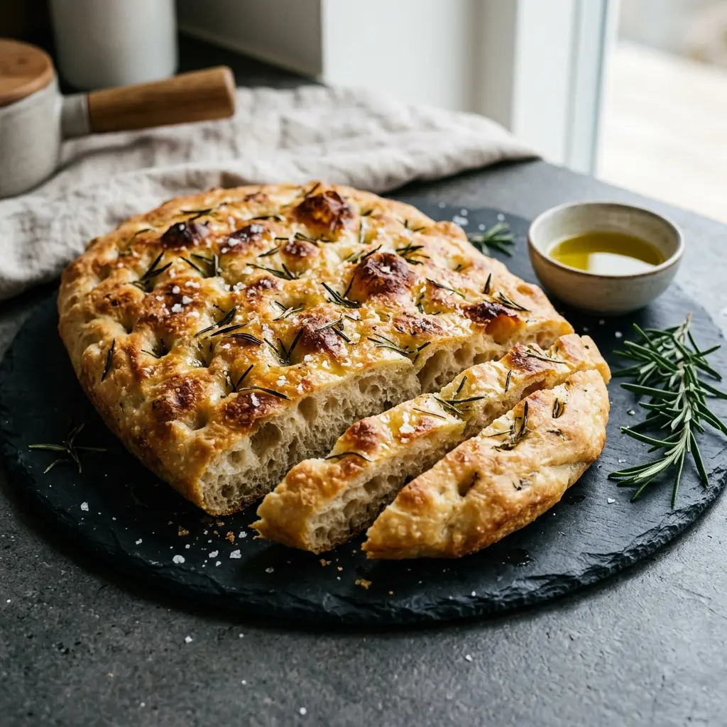 Foto del pane o prodotto da forno: Focaccia al rosmarino