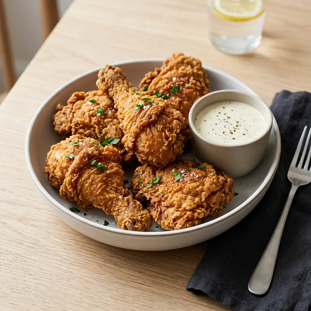 Foto del piatto pronto: Fried chicken