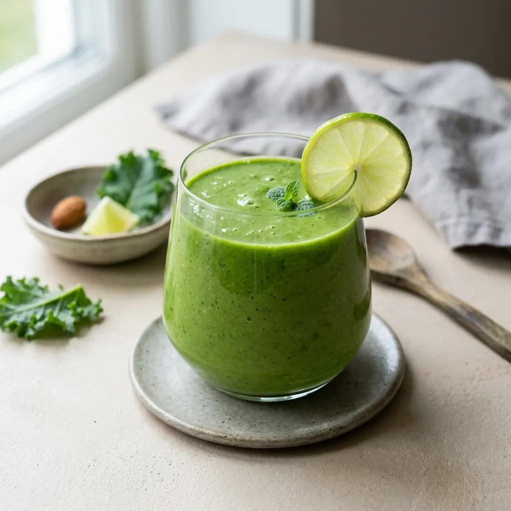 Foto della bevanda pronta: Frullato verde