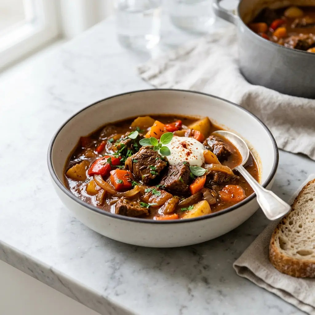 Foto del piatto pronto: Gulasch