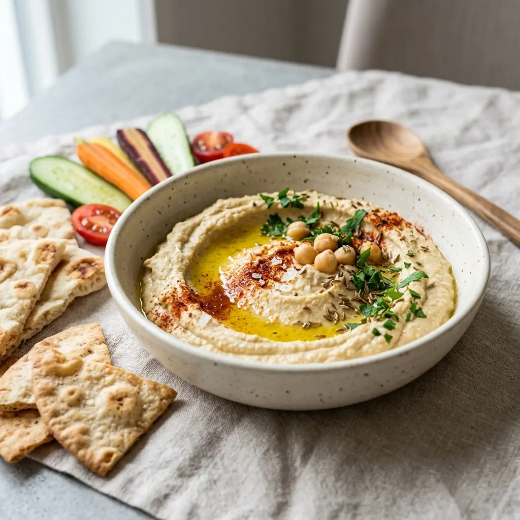 Foto del piatto pronto: Hummus fatto in casa