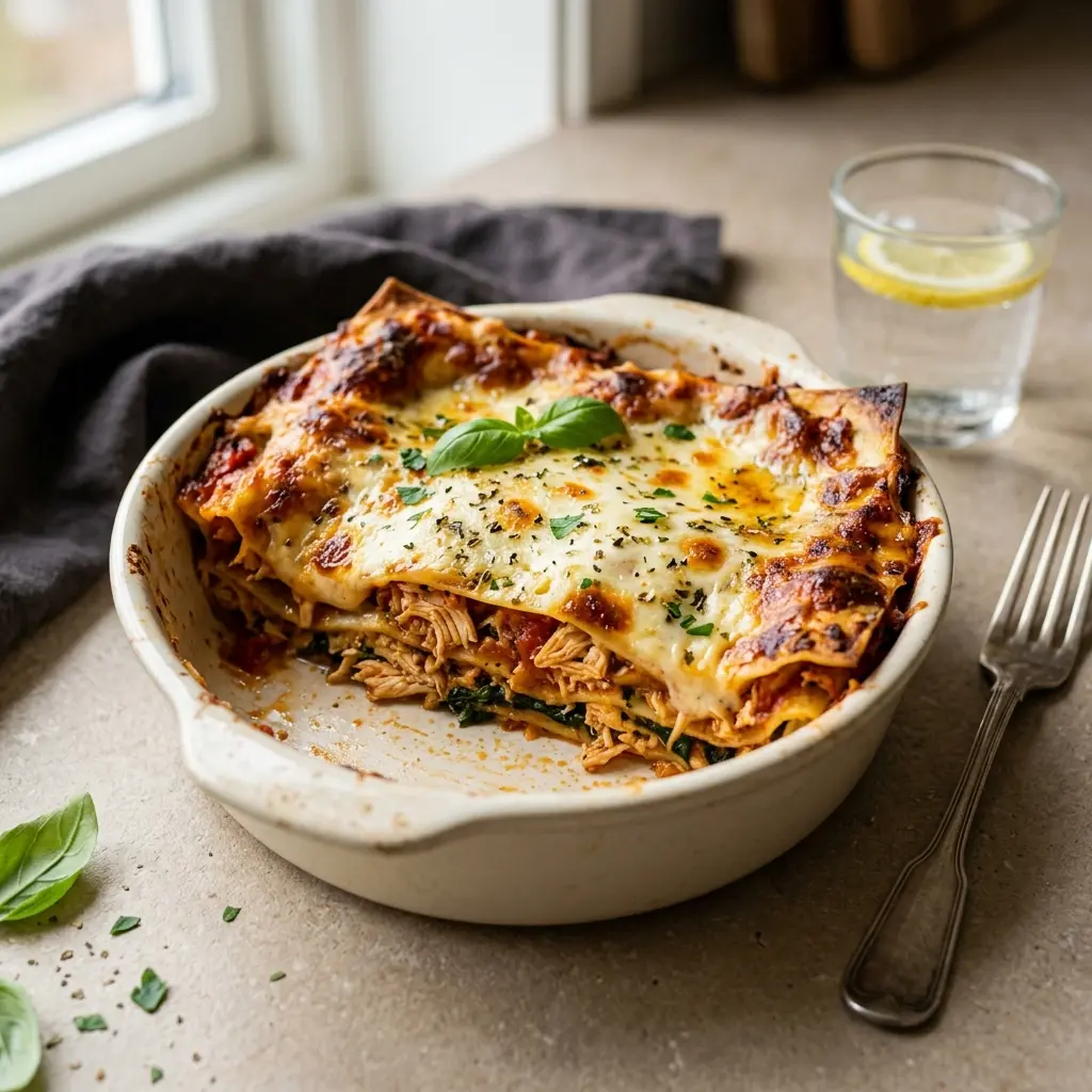 Foto del piatto pronto: Lasagne al pollo