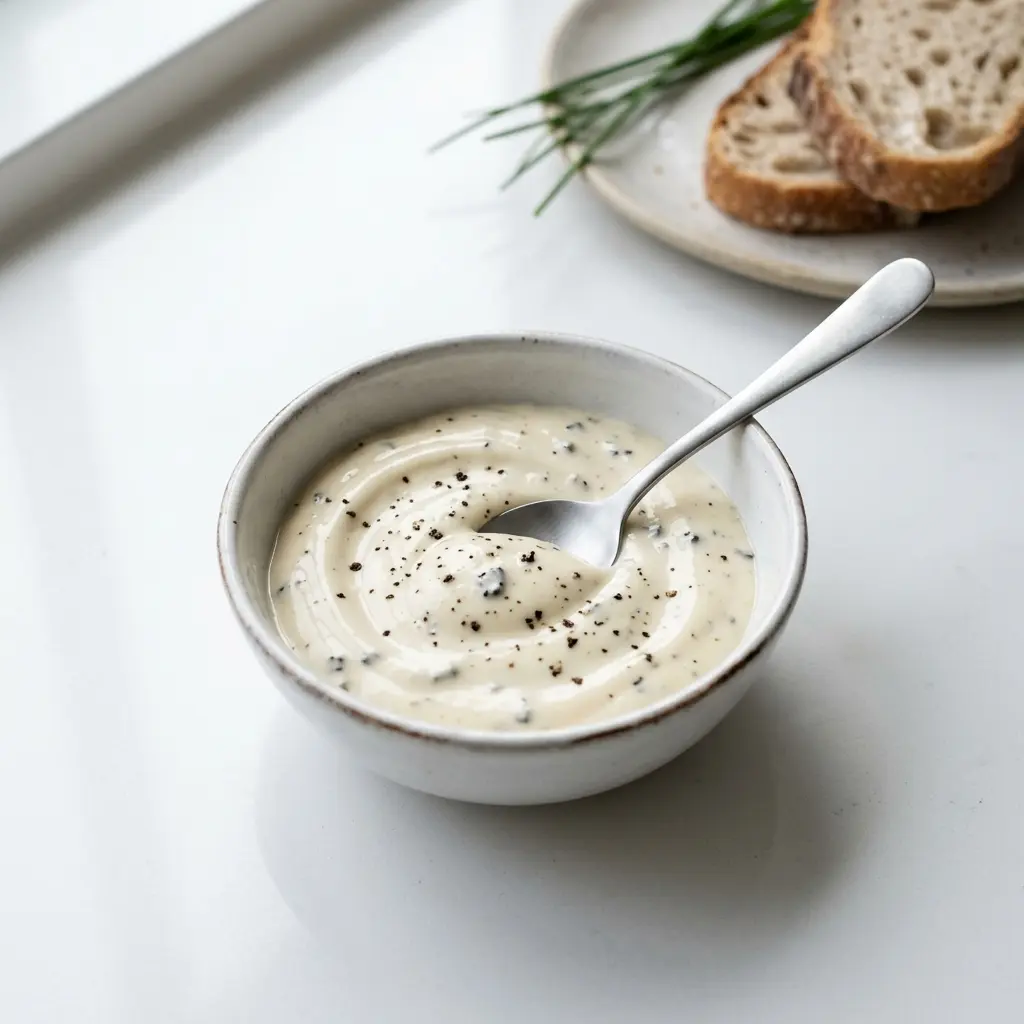 Foto della salsa, del dressing o del condimento: Maionese al tartufo