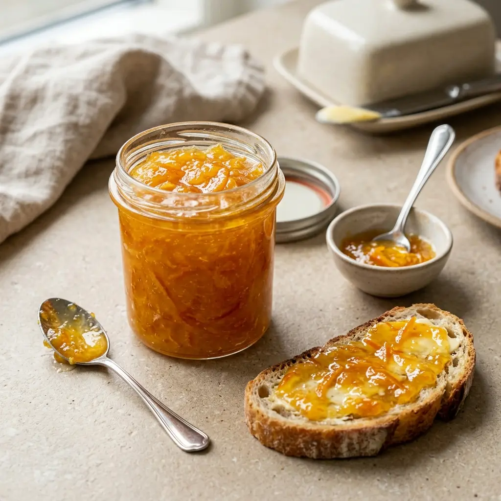 Foto della salsa, del dressing o del condimento: Marmellata di arance
