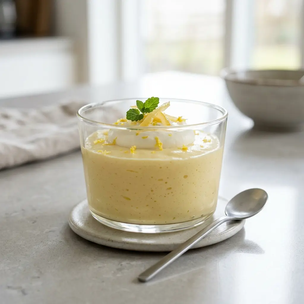 Foto del dessert pronto: Mousse al limone