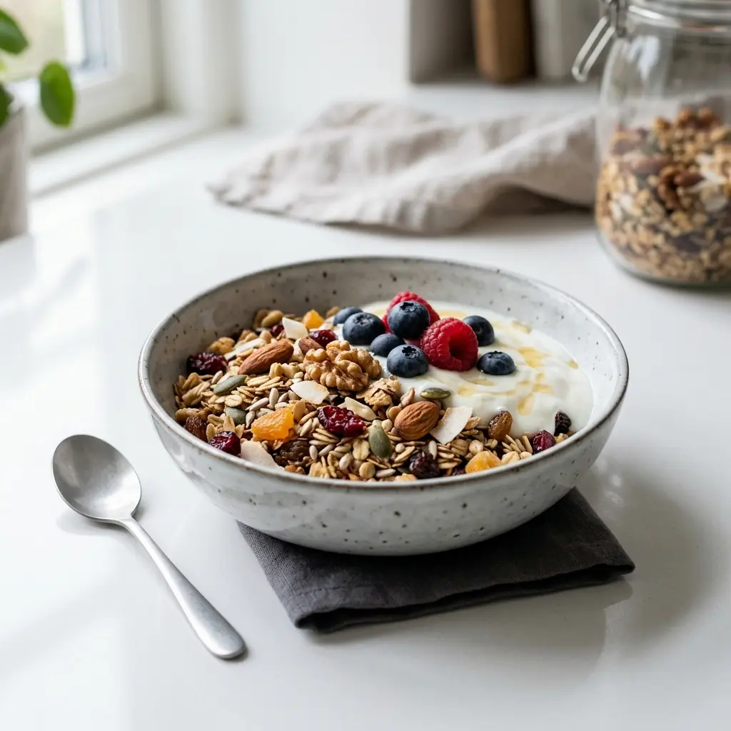 Foto del piatto pronto: Muesli fatto in casa