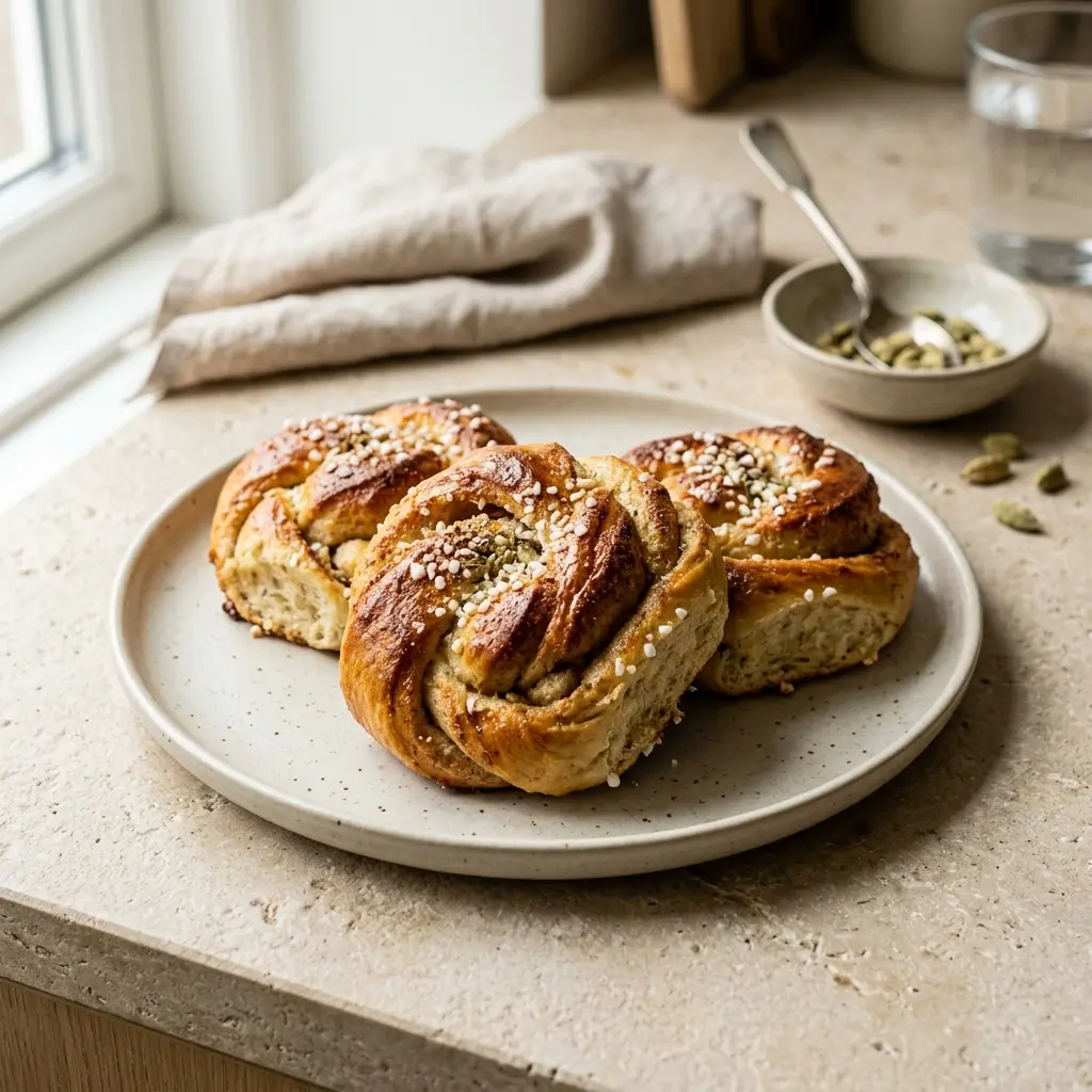 Foto del piatto pronto: Panini al cardamomo