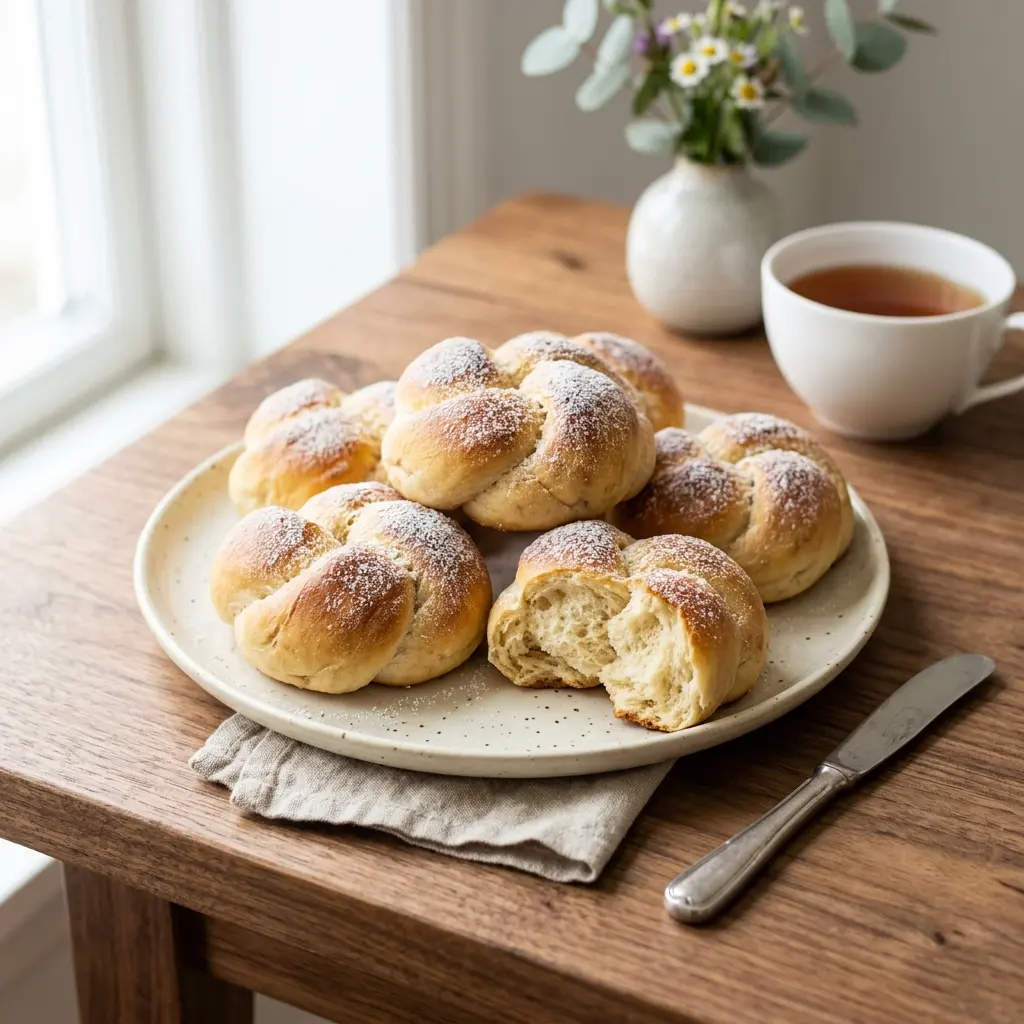 Foto del piatto pronto: Panini dolci per feste