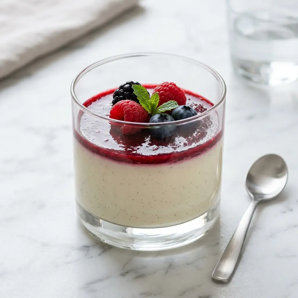 Foto del dessert pronto: Panna cotta