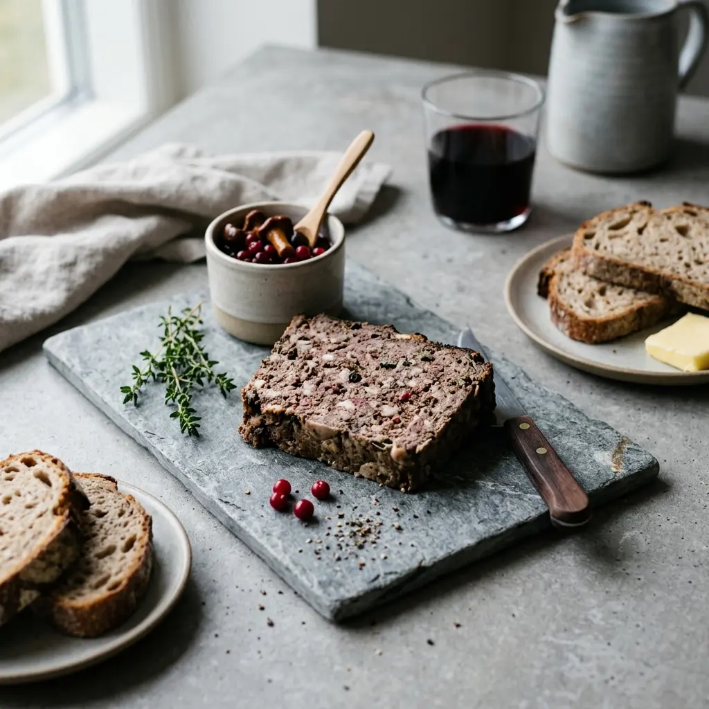 Foto del piatto pronto: Paté di selvaggina