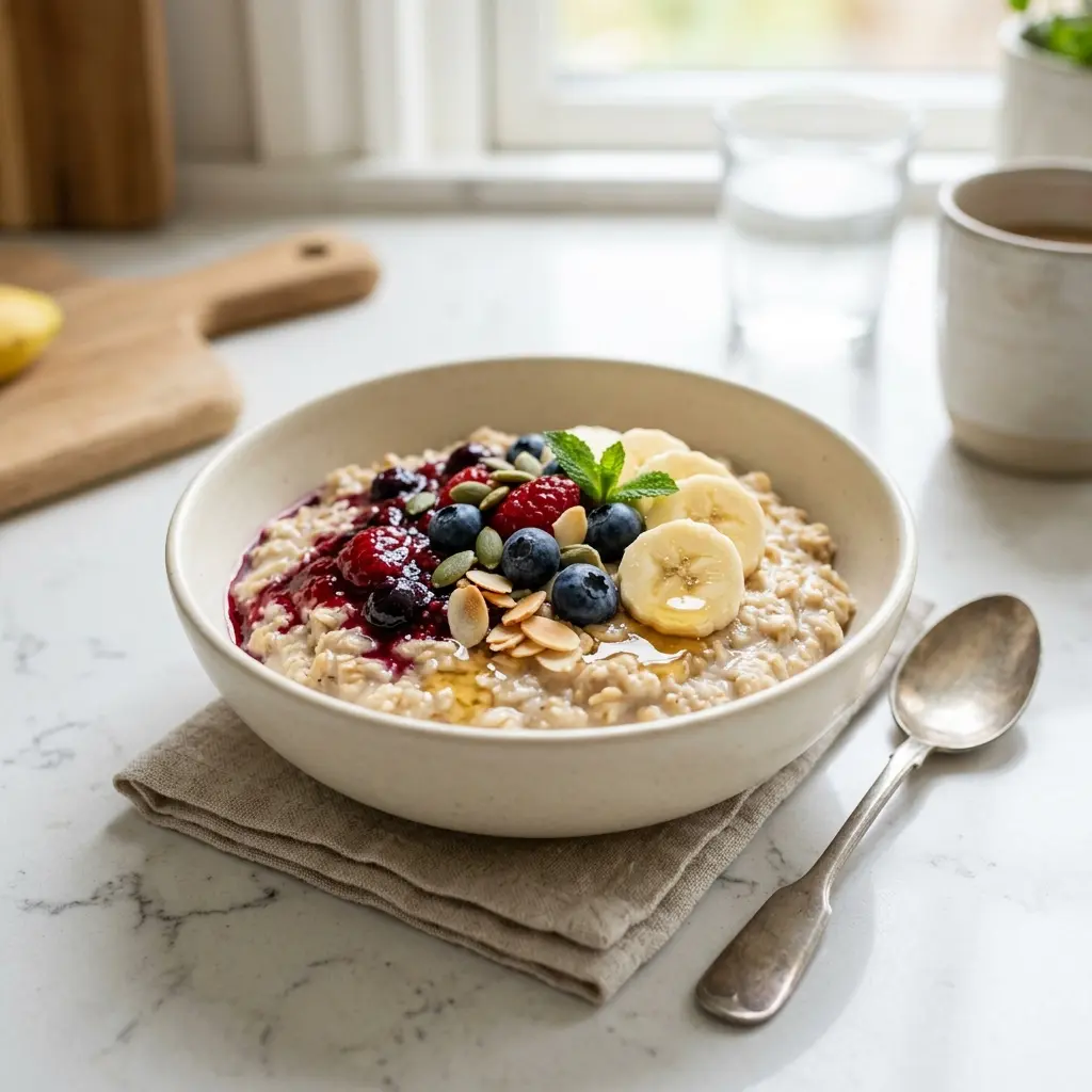 Foto del piatto pronto: Porridge d'avena