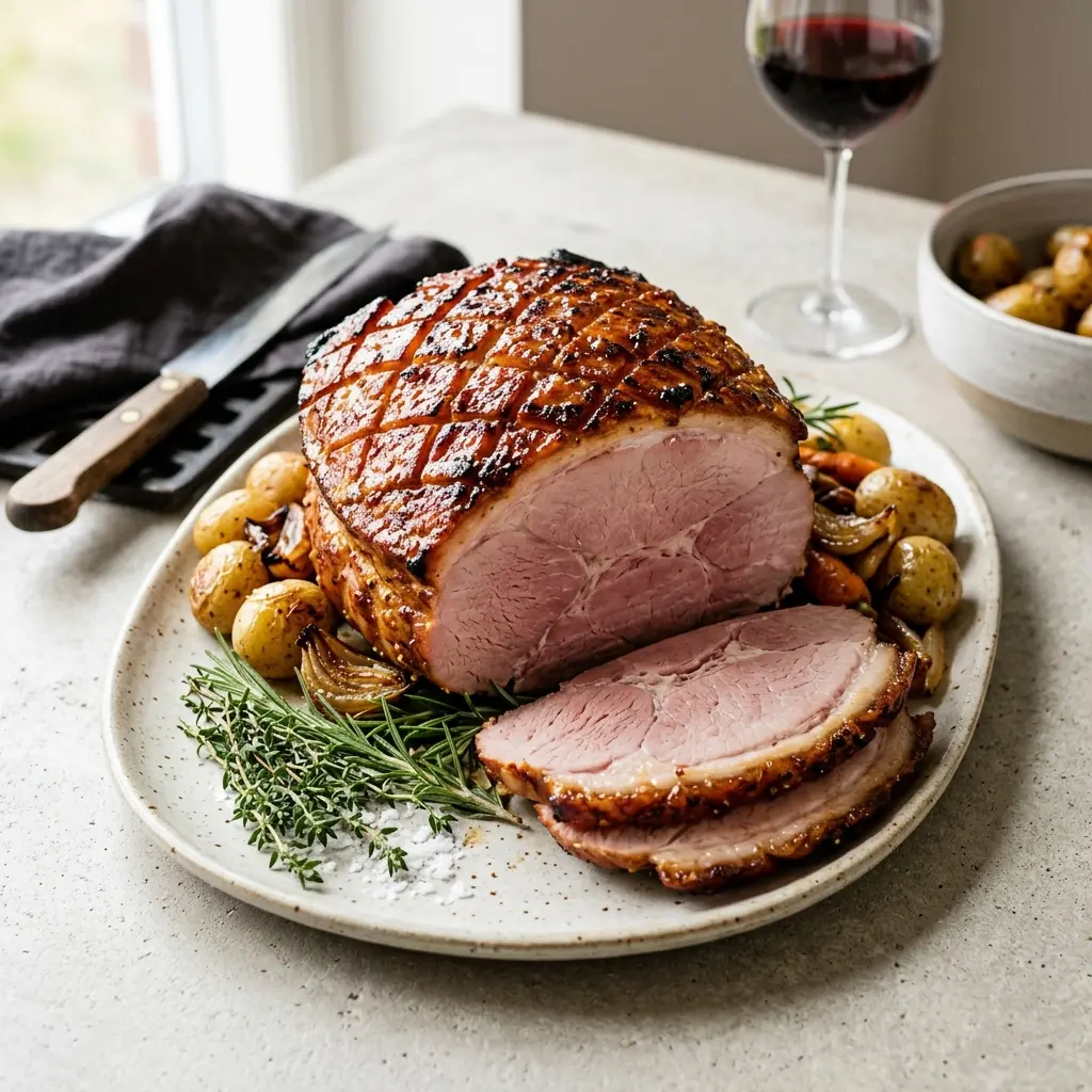 Foto del piatto pronto: Prosciutto al forno