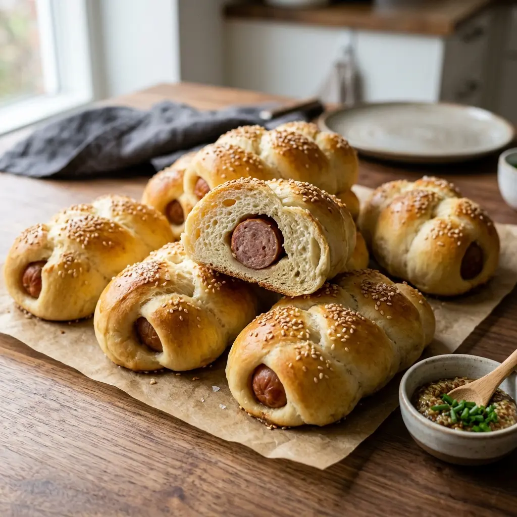 Foto del piatto pronto: Rustici con wurstel
