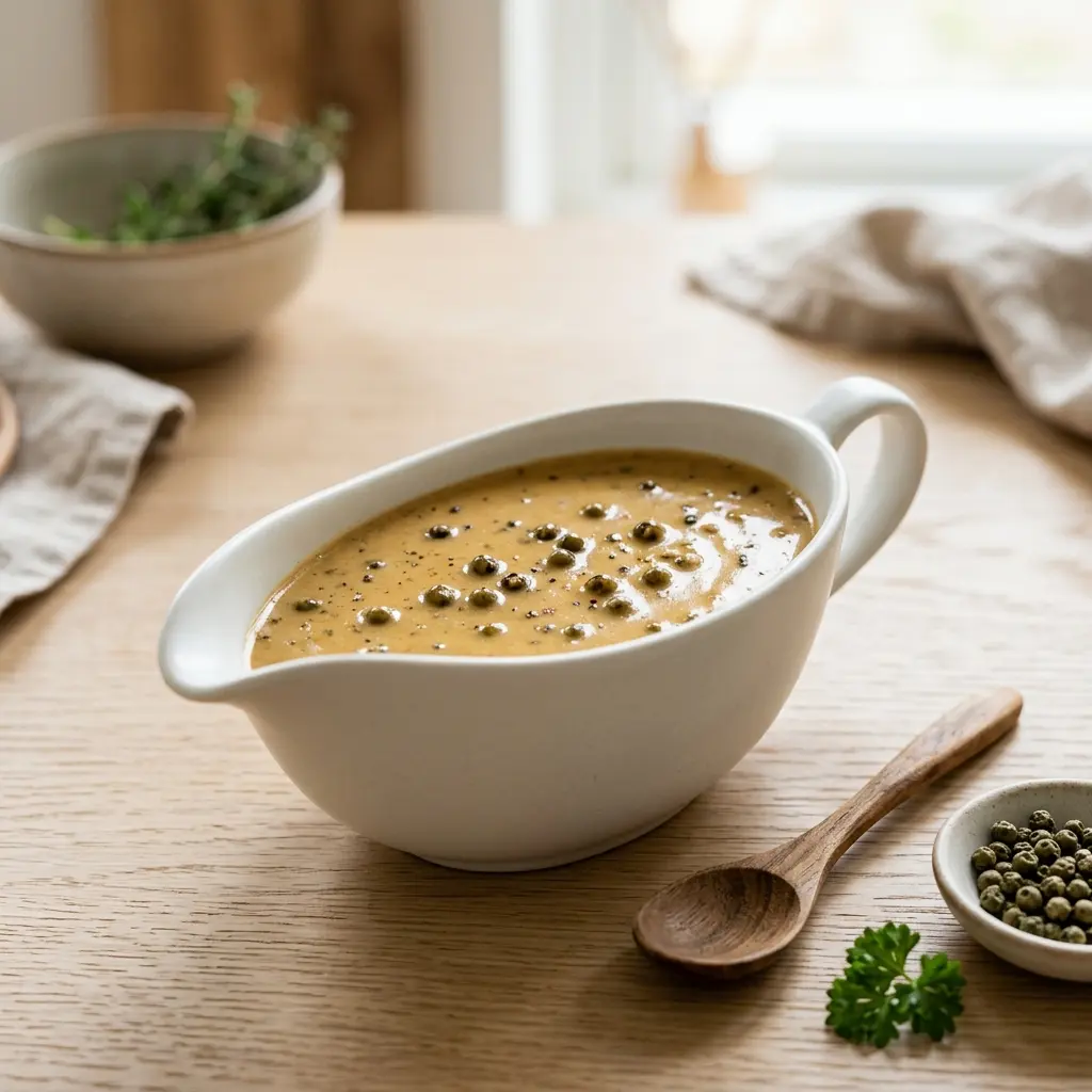 Foto della salsa, del dressing o del condimento: Salsa al pepe