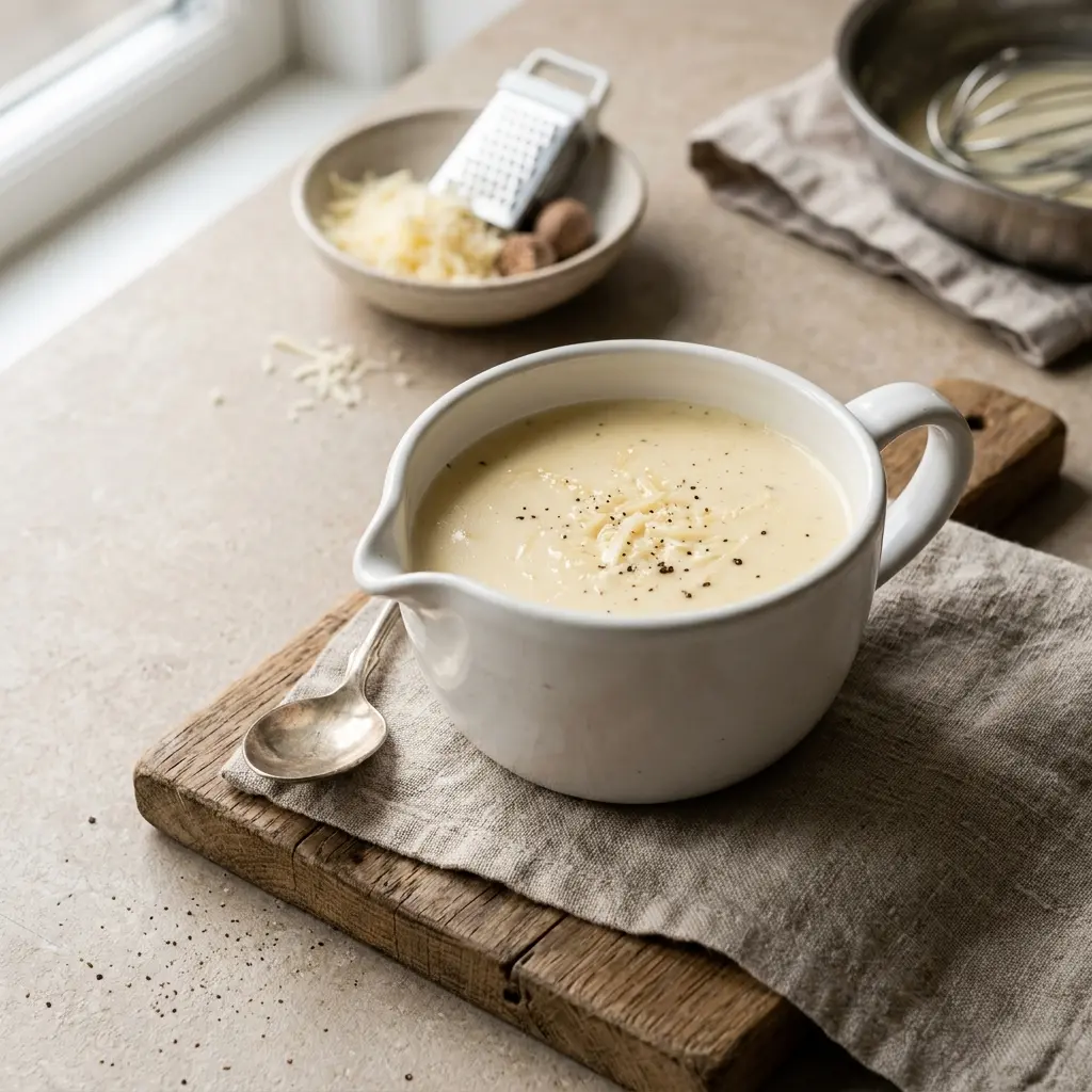 Foto della salsa, del dressing o del condimento: Salsa Mornay