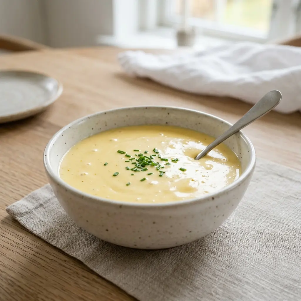 Foto della salsa, del dressing o del condimento: Salsa olandese fatta in casa