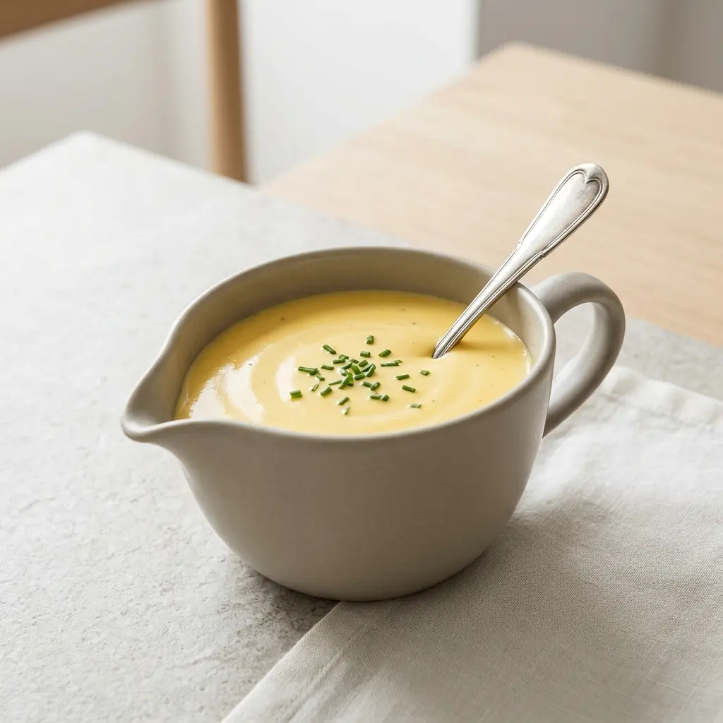 Foto della salsa, del dressing o del condimento: Salsa olandese