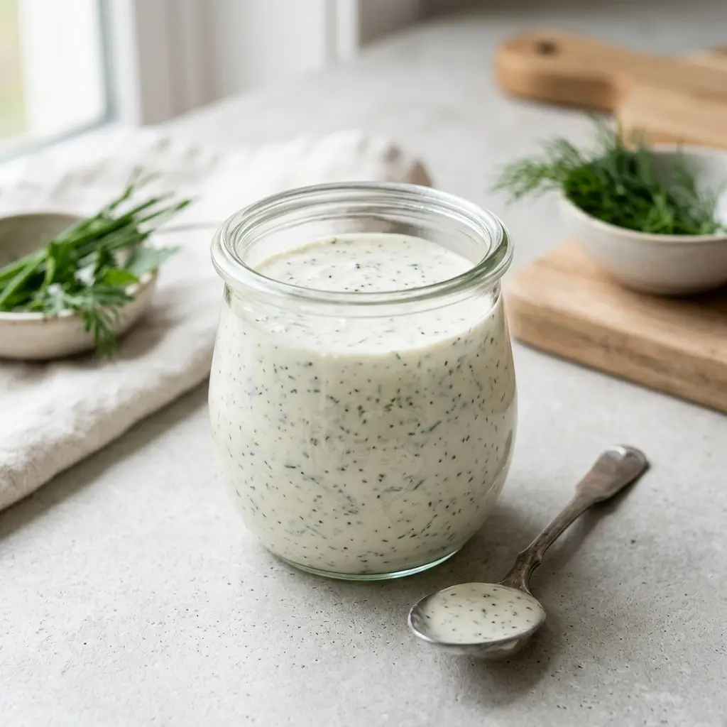 Foto della salsa, del dressing o del condimento: Salsa ranch