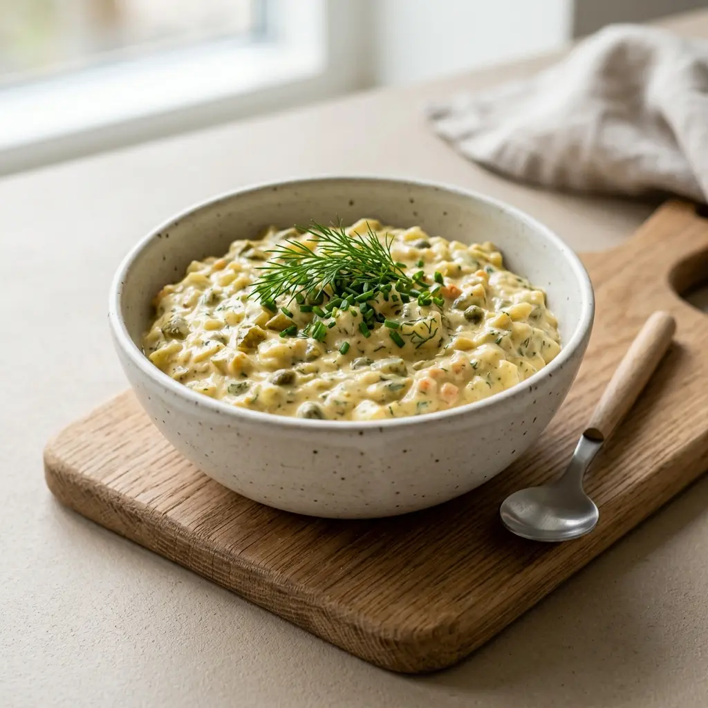 Foto della salsa, del dressing o del condimento: Salsa remoulade fatta in casa
