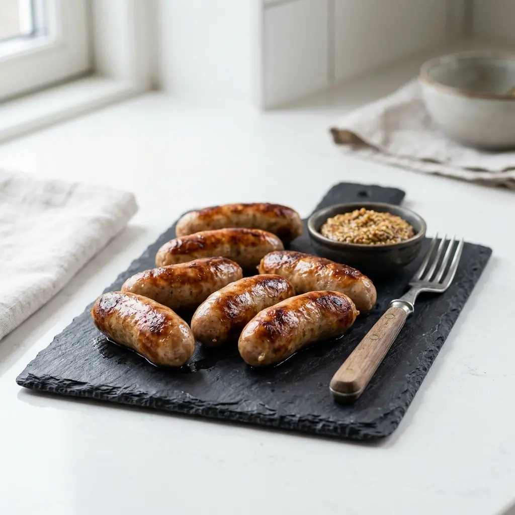 Foto del piatto pronto: Salsicce da brunch