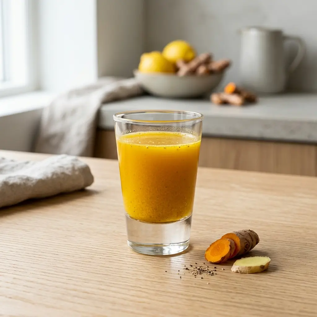 Foto del piatto pronto: Shot alla curcuma