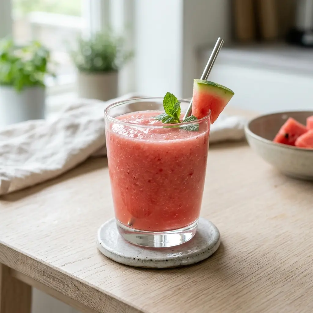 Foto della bevanda pronta: Smoothie all'anguria