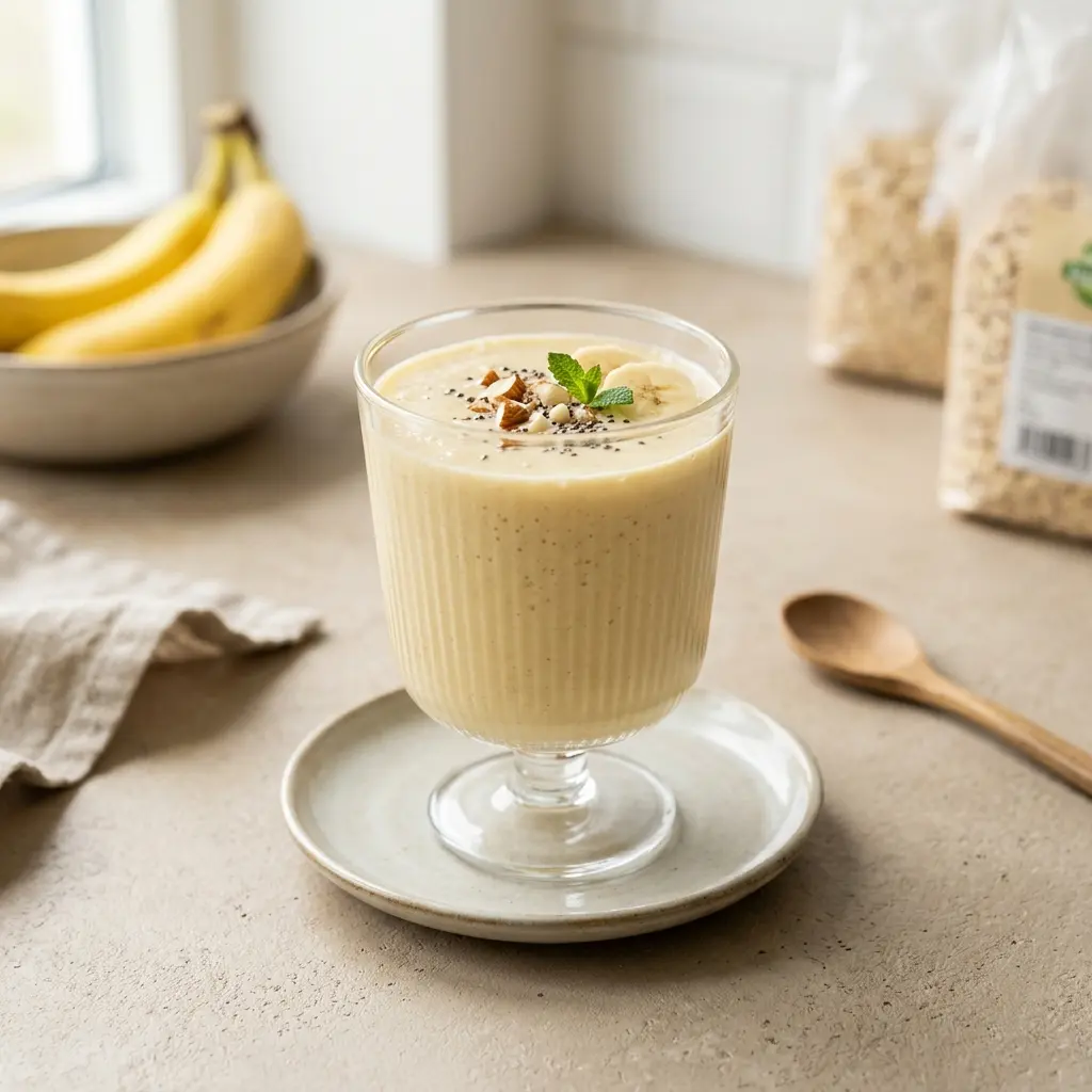 Foto della bevanda pronta: Smoothie alla banana