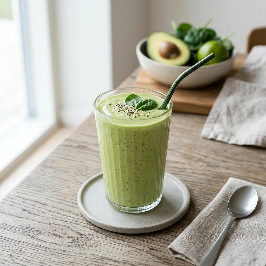 Foto della bevanda pronta: Smoothie con avocado