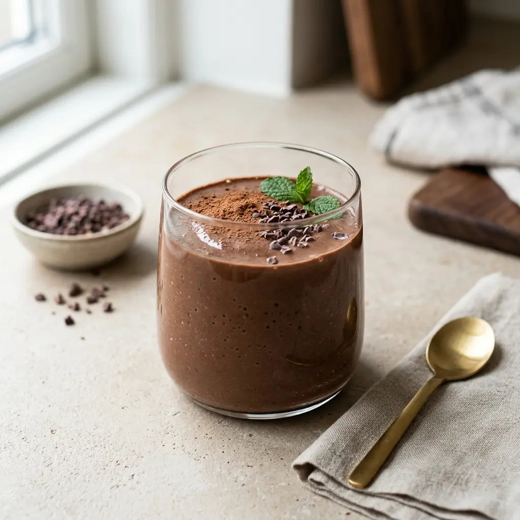 Foto della bevanda pronta: Smoothie con cacao
