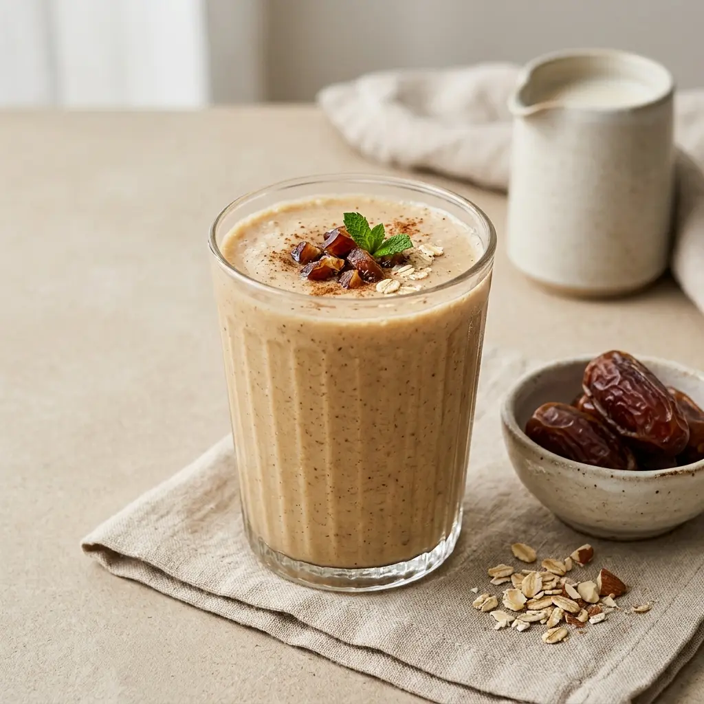 Foto della bevanda pronta: Smoothie con datteri