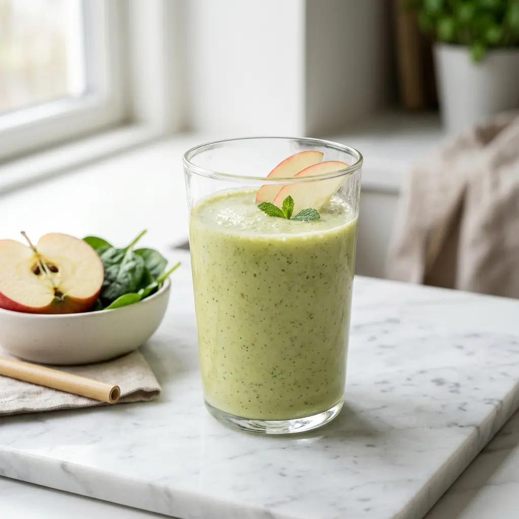 Foto della bevanda pronta: Smoothie con mela