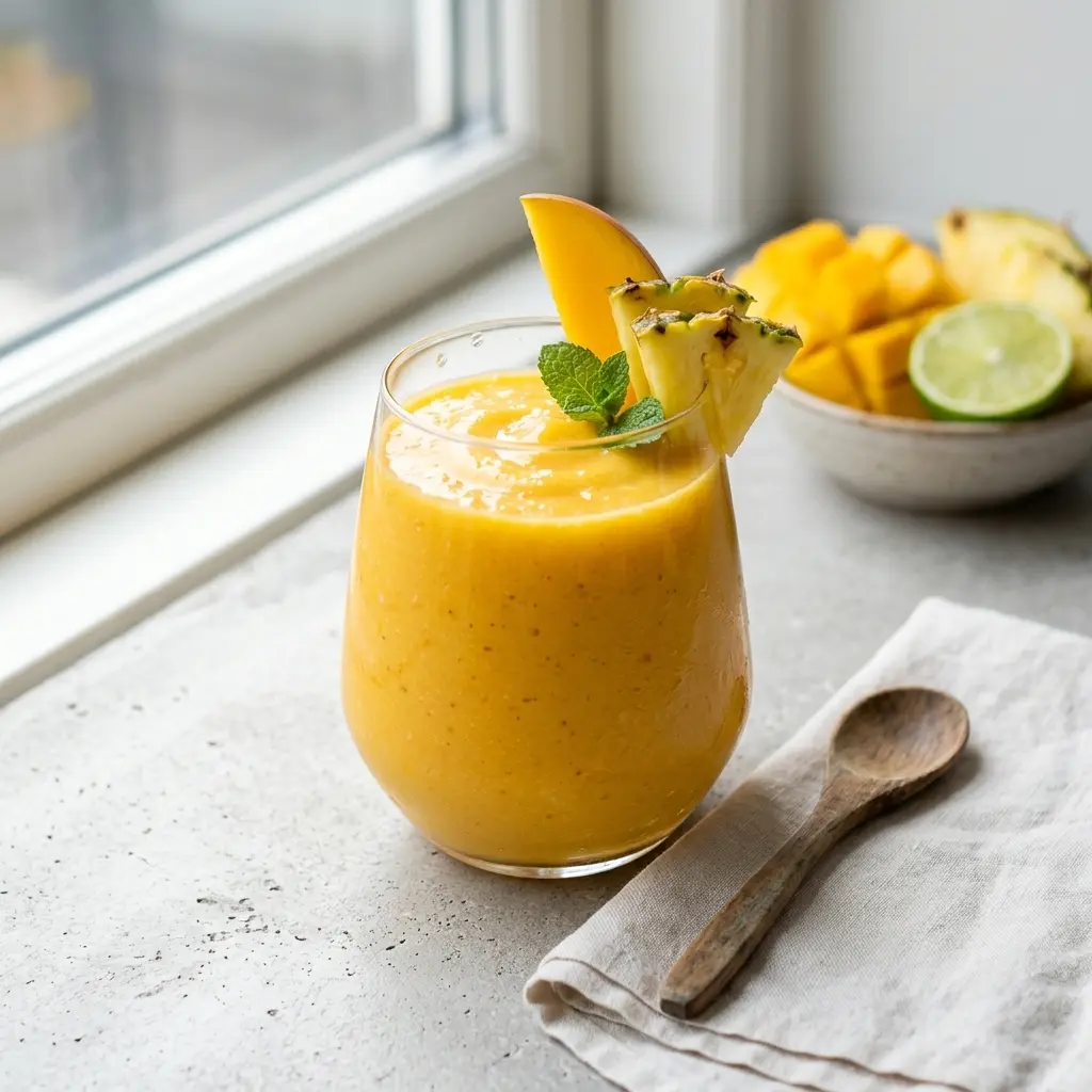 Foto della bevanda pronta: Smoothie tropicale