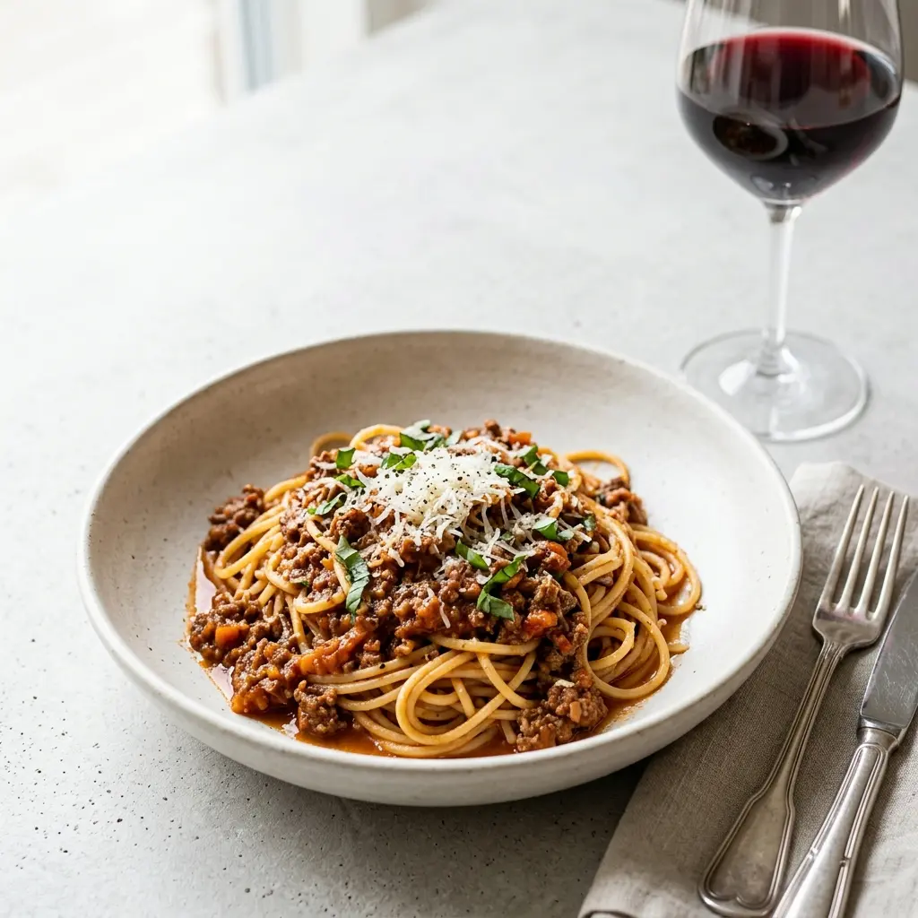Foto del piatto pronto: Spaghetti alla bolognese