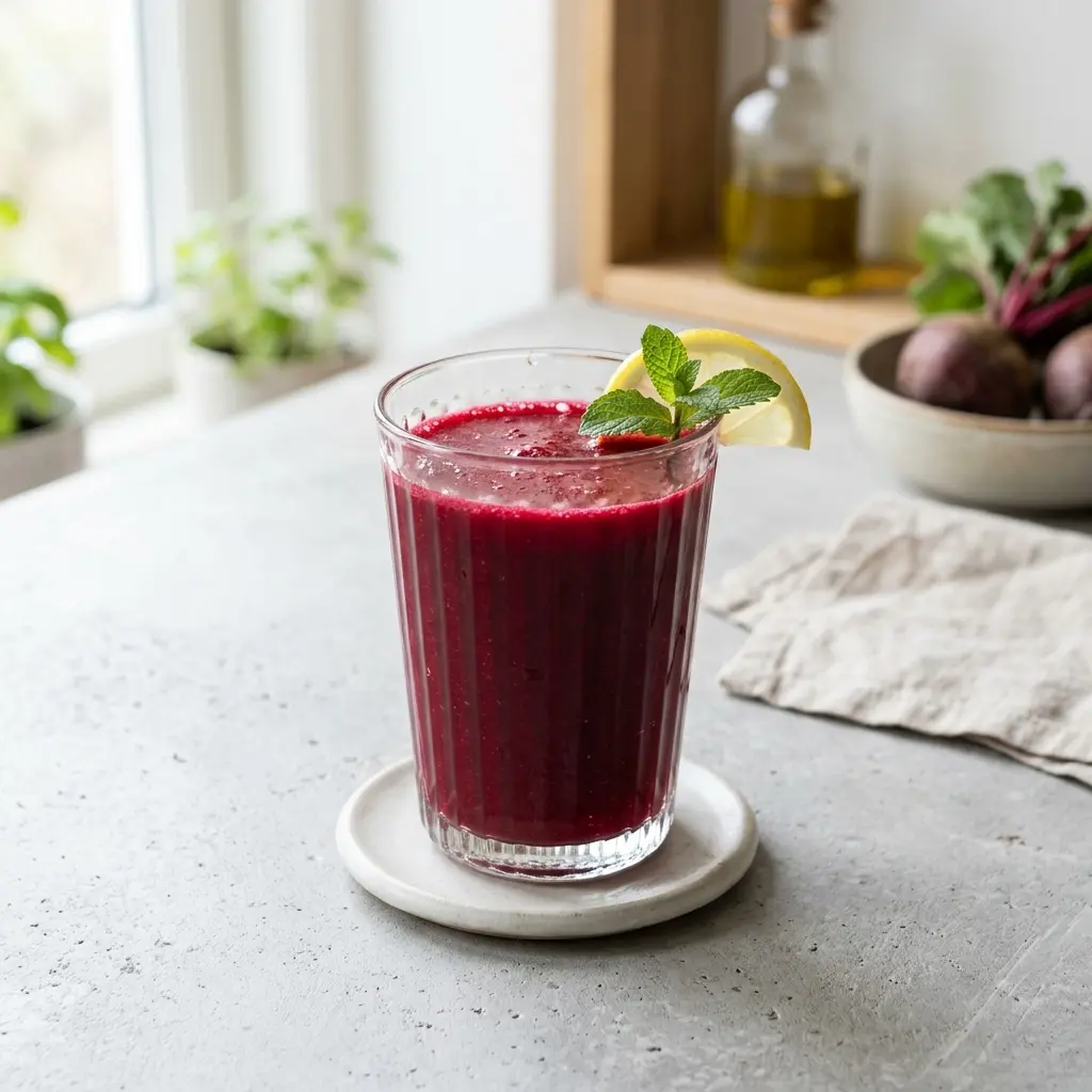 Foto della bevanda pronta: Succo di barbabietola