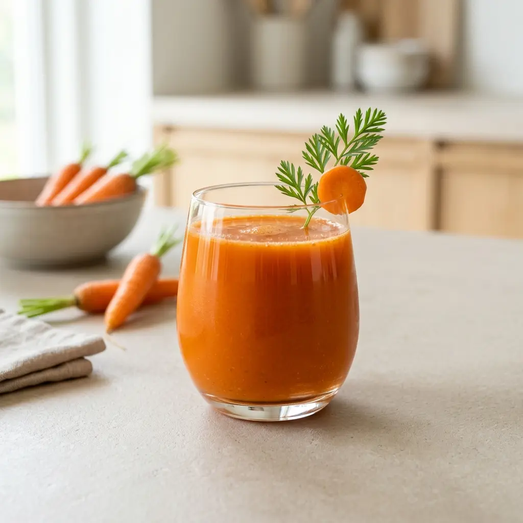 Foto della bevanda pronta: Succo di carota